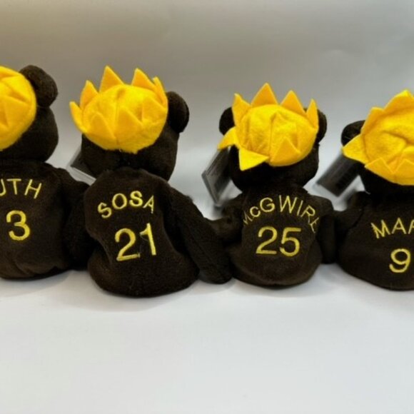 Lot of 4 Salvino Bamm Beano’s Bears With Tags - Picture 2 of 2